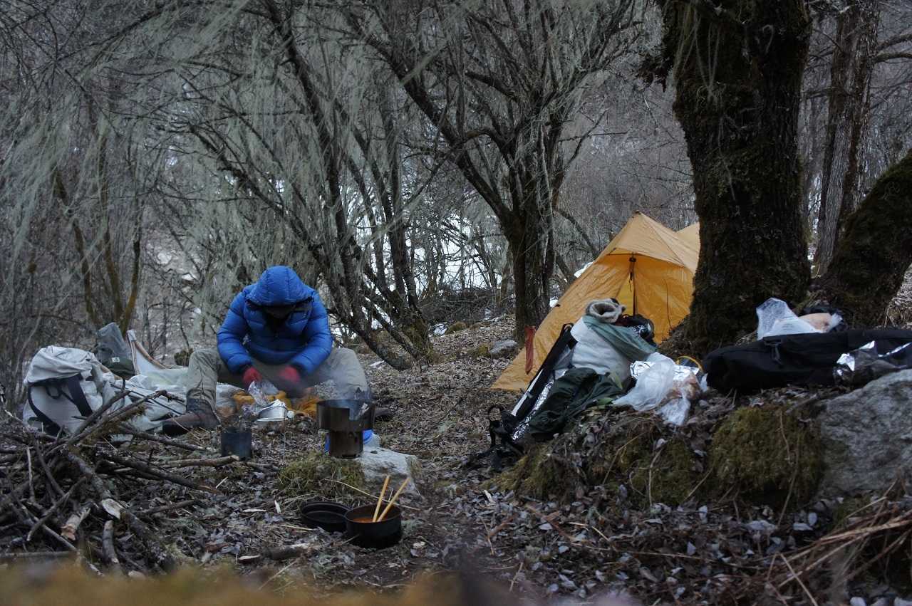享受营地生活