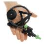 Extremely compact, folds down to 35 mm