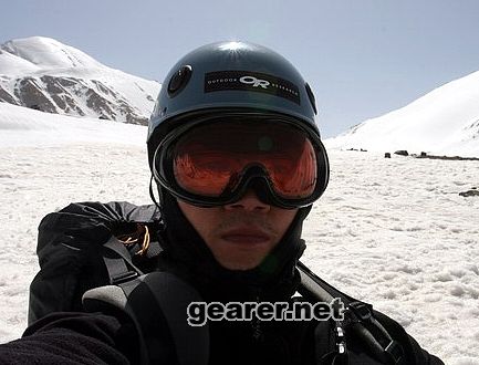 AXE雪镜佩戴情况