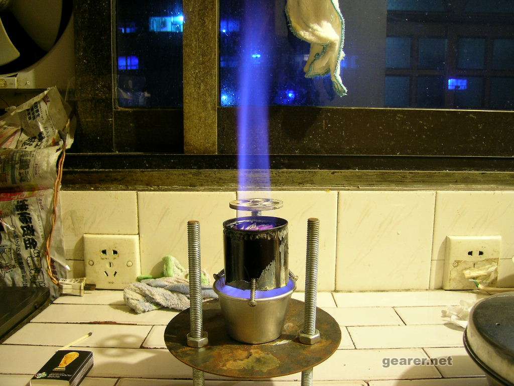 点火25秒后